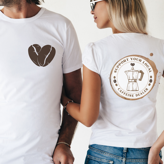 Support your Local Caffeine Dealer t-shirt | Coffee | Graphic Tee 2