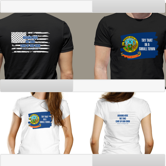 Idaho Pride | Small Town Pride | Idaho Flag | Graphic Tee