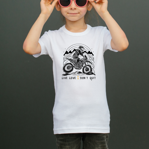 Don't Quit | Kid's Tee | Kade 5512