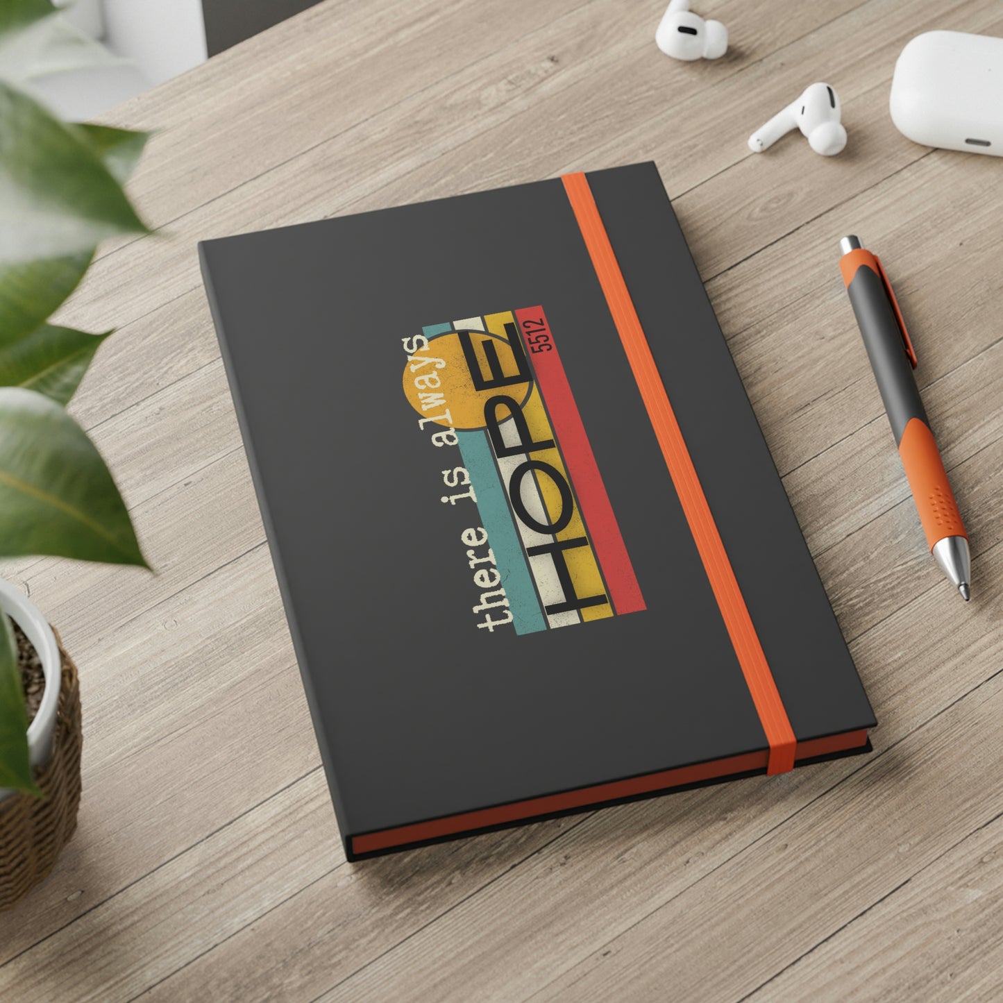 There is always HOPE | Mental Health Awareness | Retro design JOURNAL | Kade 5512