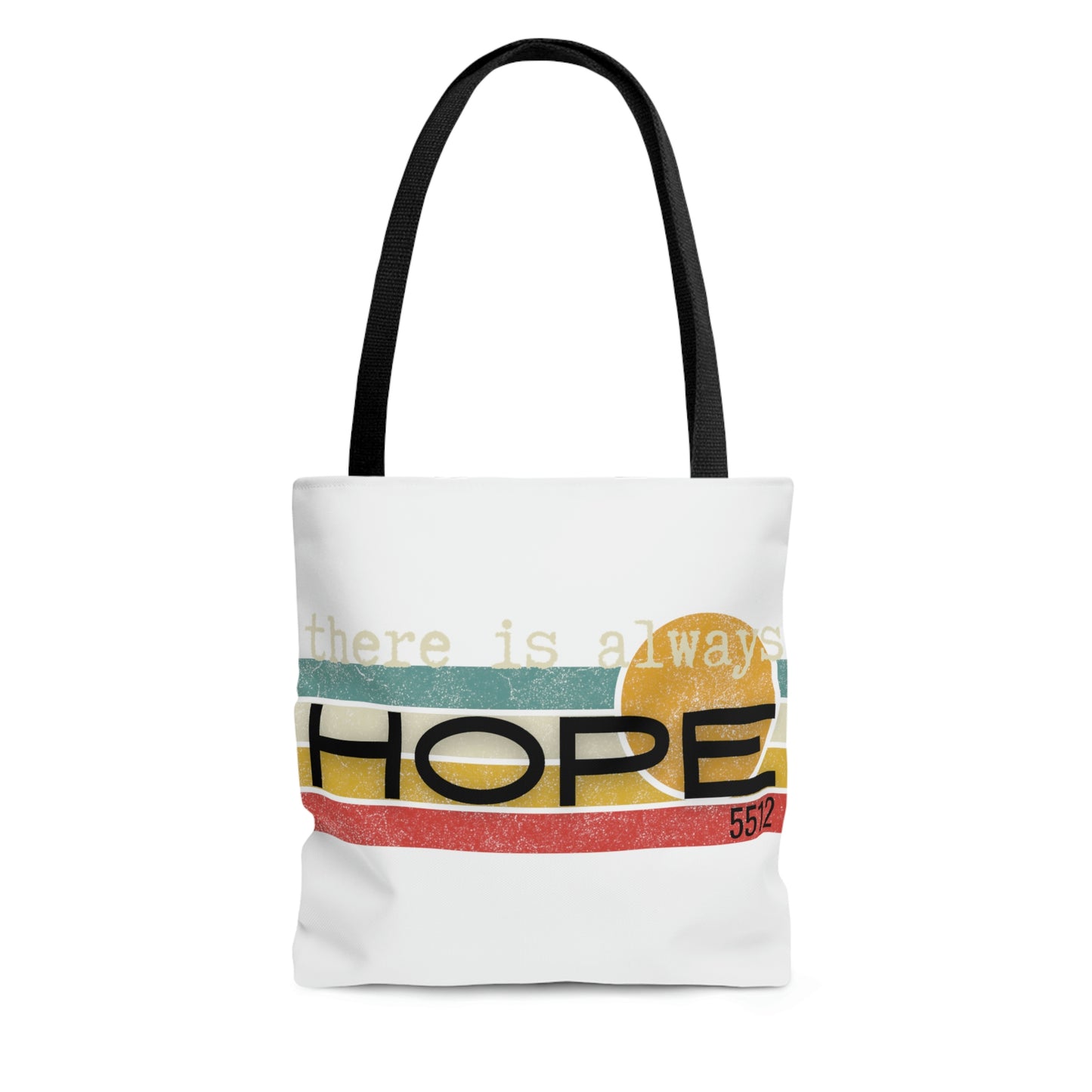 There is always HOPE | Mental Health Awareness | Retro design TOTE | Kade 5512