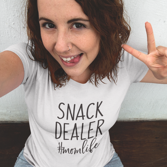 Snack Dealer #momlife T-Shirt