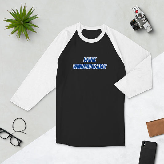 Drink Winnemuccably Men’s 3/4 sleeve Drink raglan shirt