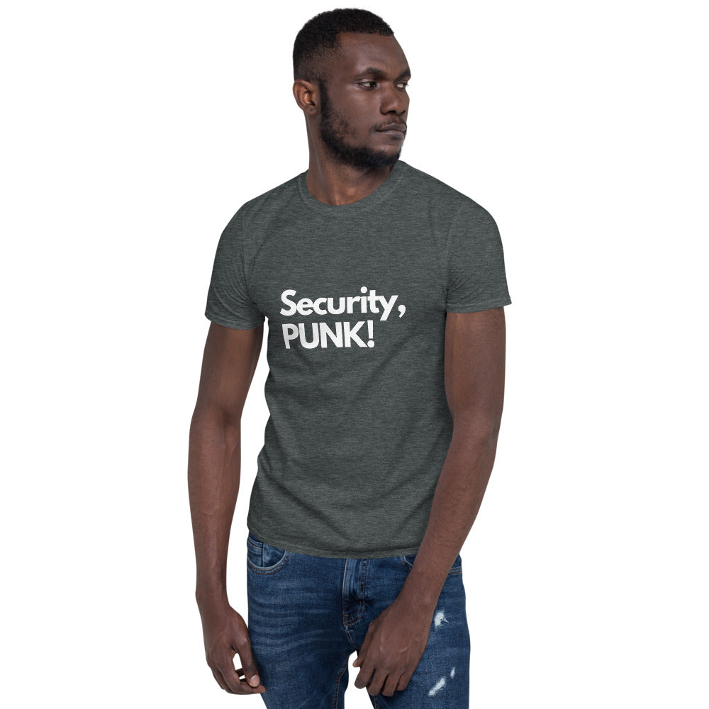 Security, PUNK! T-Shirt