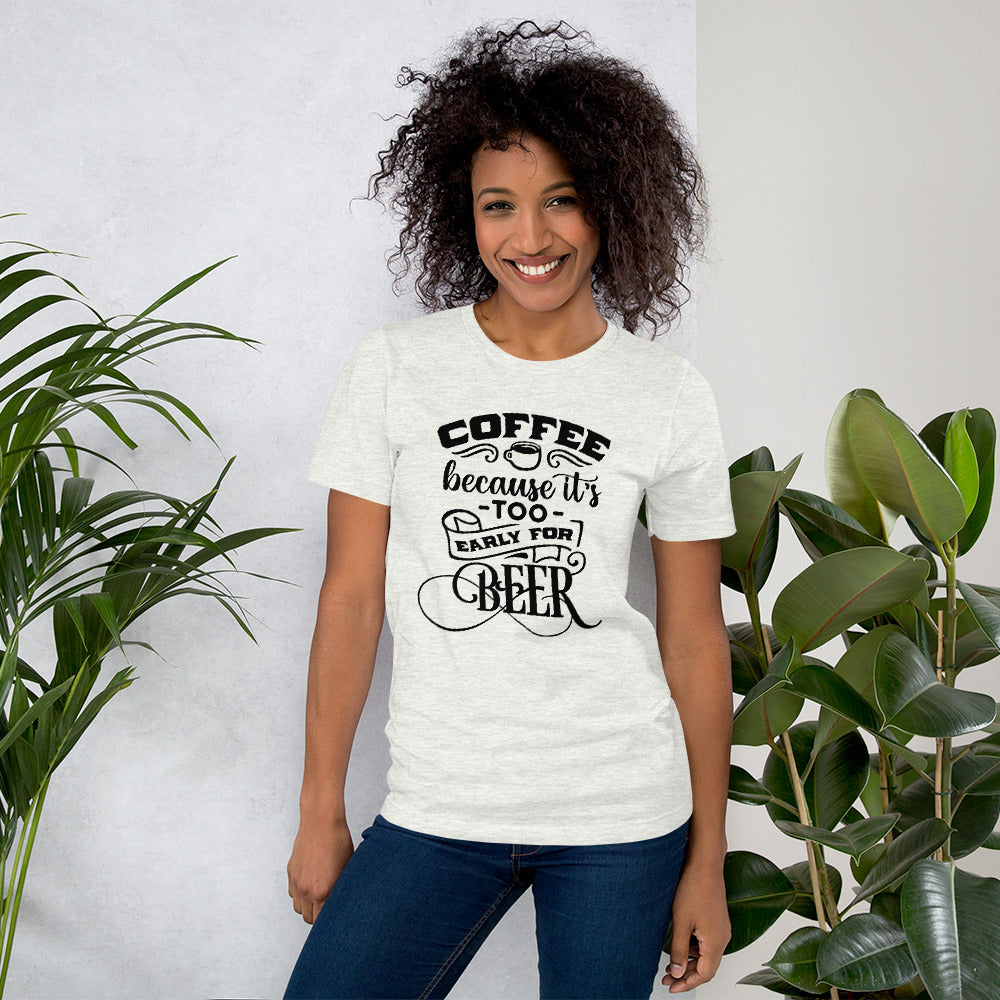 Coffee before Beer Short-Sleeve T-Shirt