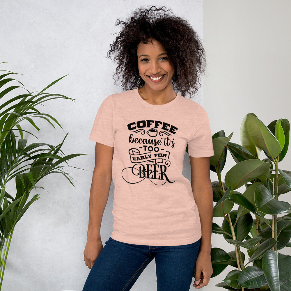 Coffee before Beer Short-Sleeve T-Shirt